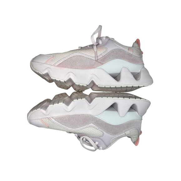 Nike RYZ 365 2 Shoes Womens 7 Suede Pink Chunky Lace Up Le Sneaker Mesh Sporty - Picture 16 of 16